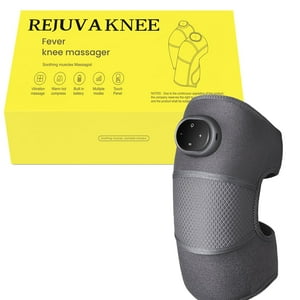 Genérico - Masajeador Para Aliviar Las Rodillas Rejuvaknee Advanced Con Heat Grey