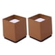 thumbnail image 2 of Elevadores Para Muebles Elevadores Para Cama Elevadores De Patas Para Sillas Elevadores Para Sofás Cuadrados 6x5cm Marrón, 2 of 3