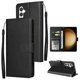 thumbnail image 5 of Funda Cartera para Samsung Galaxy S25 Plus con Tarjetero, Soporte y Cordón - Protección Negro, 5 of 5