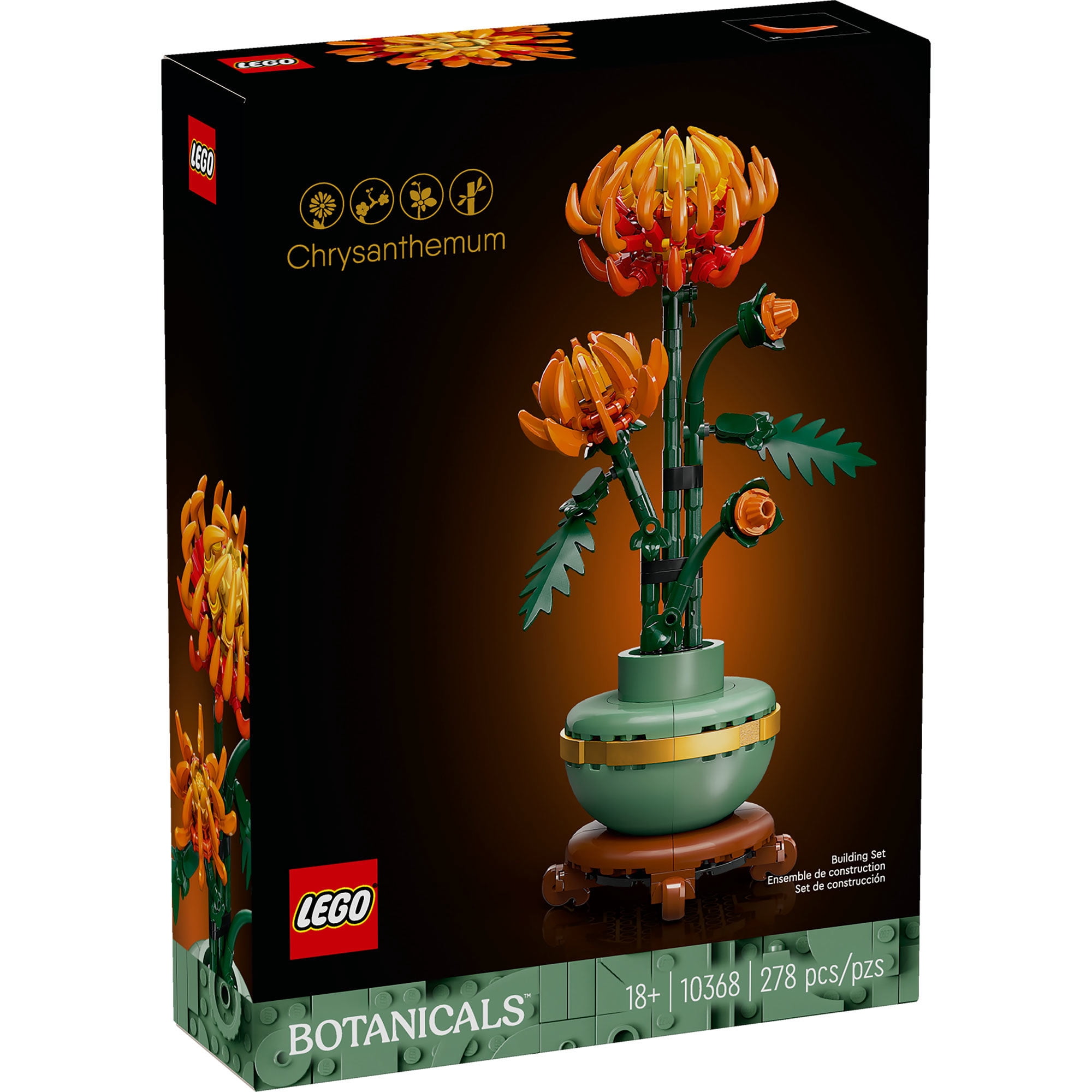 Bloques de construcción Lego Crisantemo