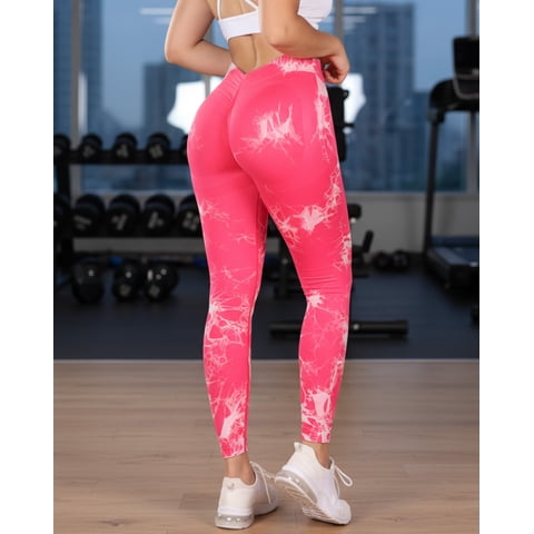 Flix - Calza Deportiva Leggings Mujer Pretina En V Doble Push Up