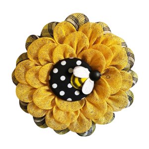 Bothyi - Guirnalda De Flores De Abeja, Guirnalda De Primavera Para Colgar En La Puerta Delantera, Regalo De Decoración De Boda Para El Hogar