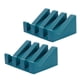 thumbnail image 3 of 2 Uds Plato De Soporte Para Jabón Caja De Jabón Portátil Para Encimera Cocina Hotel Azul, 3 of 5