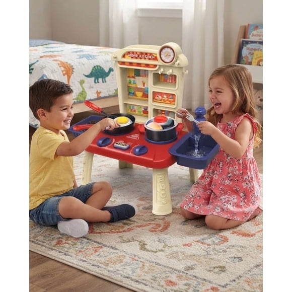 Cocinita de Juguete Infantil Home Kitchen 34 Piezas con flujo de agua