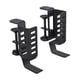 thumbnail image 1 of Estante De Almacenamiento Lateral Para Escritorio Soporte De Escritorio Resistente Para Auriculares Y Tabletas Domésticos Negro, 1 of 3