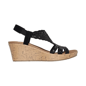 Sandalias Skechers Beverlee Dazzling Charm Mujer | 119588-Blk - Talla 37