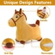 thumbnail image 3 of Ride on Bouncy Horse iPlay iLearn Bouncy Pals Yellow 18M+, 3 of 9