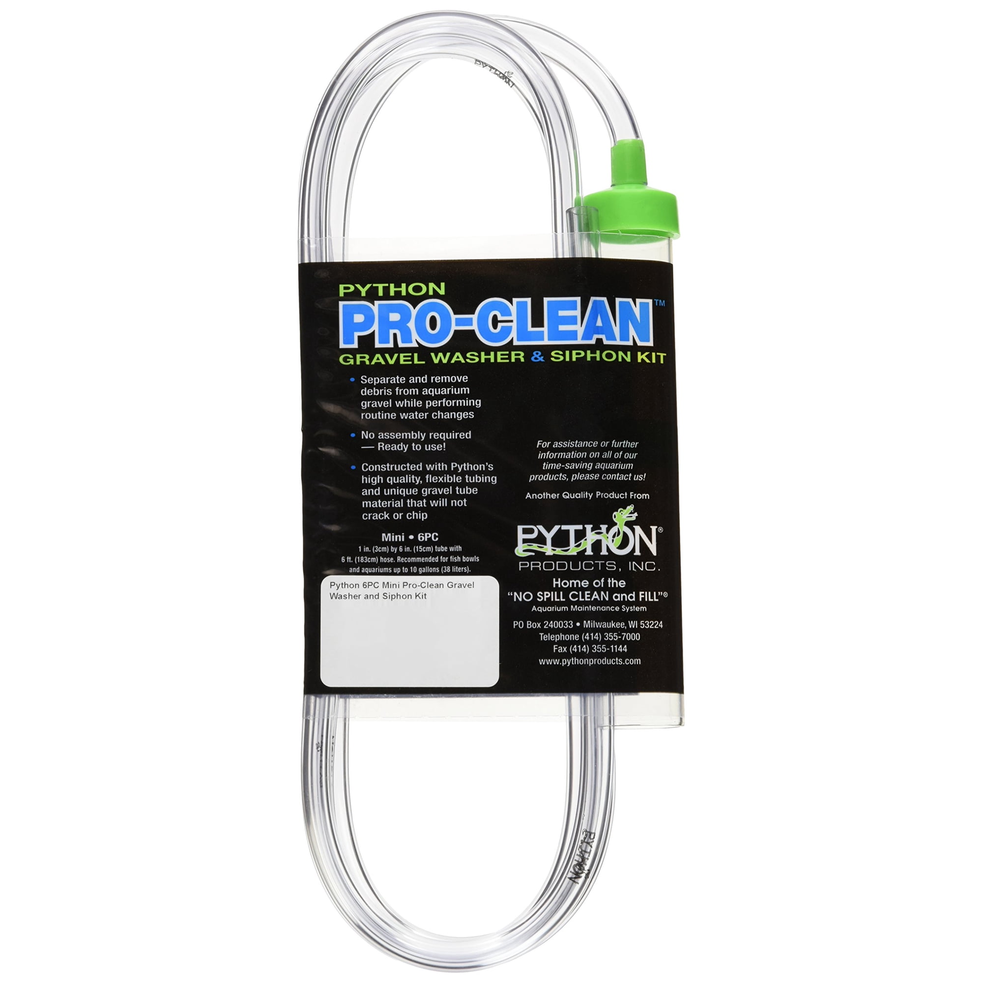 Kit de lavadora y sifón para grava Python Pro Clean-Mini 1 x 6