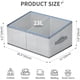 thumbnail image 2 of Organizador Para Closet 6 Unidades Grande Con Asa, 2 of 3
