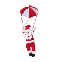 Bothyi - Colgante De Árbol De Navidad Con Decoración De Papá Noel En Forma De Paracaídas Para El Hogar, El Dormitorio Y Las Vacaciones