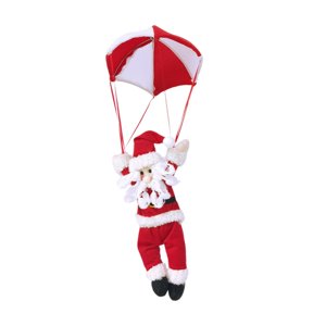 Bothyi - Colgante De Árbol De Navidad Con Decoración De Papá Noel En Forma De Paracaídas Para El Hogar, El Dormitorio Y Las Vacaciones