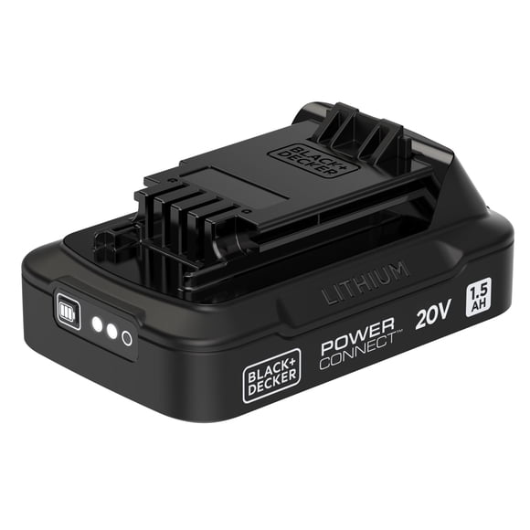 Batería BLACK+DECKER LBD1520S, 20 V MÁX., 1,5 Ah, iones de litio