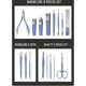 thumbnail image 2 of Kit Manicura y Pedicura 16 Piezas Acero Inoxidable, 2 of 3