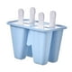 thumbnail image 3 of Molde De Silicona Para Hacer Paletas De Hielo Molde Para Paletas De Helado Moldes Congelados 4 Celdas Azul, 3 of 3