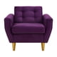 thumbnail image 1 of Sofa Bote 1c Felpa 01 Morado, 1 of 6