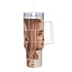thumbnail image 2 of Ginny y Georgia Vaso aislado de acero inoxidable con asa, diseño temático, regalo para familia, amigos y fans; incluye pajita y encaja en el portavasos estándar, 40 oz, 2 of 6