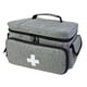 thumbnail image 1 of Organizador de botiquines de emergencia, bolsa de almacenamiento médico, botiquín de primeros auxilios para emergencias, botiquín de primeros auxilios gris, 1 of 5