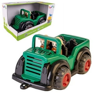 Vikingtoys - Juguete Jeep Militar Mighty 2 Figuras Caja