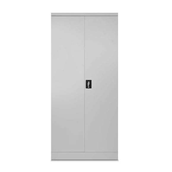 Gabinete 2 puertas con repisas y barra colgar