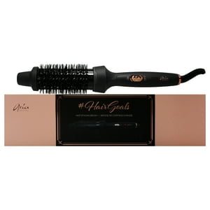 Aria Beauty - Cepillo De Peinado Caliente Hairgoals - Negro De Para Mujeres - Cepillo De 1,5 Pulgadas