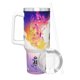 thumbnail image 3 of Jentry Chau vs. Vaso aislado de acero inoxidable con asa, diseño temático, regalo para familia, amigos y fans; incluye pajita y encaja en el portavasos estándar, 40 oz, 3 of 6