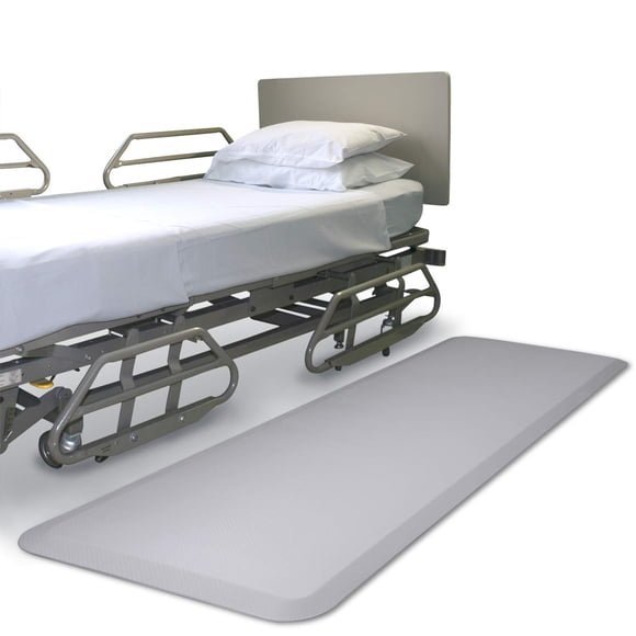 Fall Mat NYortho FALLSHIELD - Alfombrilla de seguridad para mesilla de cama (70 x 60 cm), color rojo