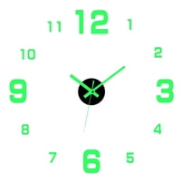 Bothyi - Pegatinas De Reloj De Pared Luminosas Acrílicas Diy Para Decoración Del Hogar Digital