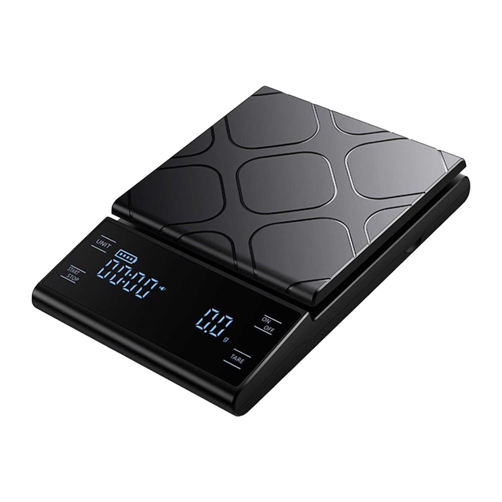 Bothyi - Báscula De Café Con Temporizador, Balanza Digital Para Pesar Granos De Café, Para Tiendas, Hogar, Cocina, 3 Kg, 0,1 G