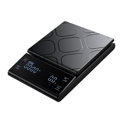 Bothyi - Báscula De Café Con Temporizador, Balanza Digital Para Pesar Granos De Café, Para Tiendas, Hogar, Cocina, 3 Kg, 0,1 G
