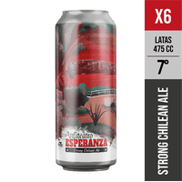 Anfiteatro - Pack X6 Esperanza, 7° (Strong Chilean Ale) - Cerveza Artesanal Valparaiso- 475 Ml