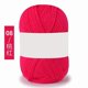 thumbnail image 1 of Xiao Hua Hilo de ganchillo color rosa, 2 ovillos de 25 gramos cada uno. Hilo suave hecho a mano, ideal para principiantes y adultos. Perfecto para tejer suéteres y fundas de almohada decorativas., 1 of 3