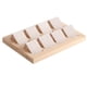 thumbnail image 5 of Tarjetero De Madera Para Pendientes Con Bandeja Para Expositor De Accesorios De Joyería, 8 Pares, Color Crema, 5 of 5