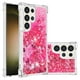 thumbnail image 1 of Funda Para Samsung Galaxy S25 Ultra Con Brillo Líquido, Protección Completa Y Soporte De Anillo Giratorio, 1 of 4