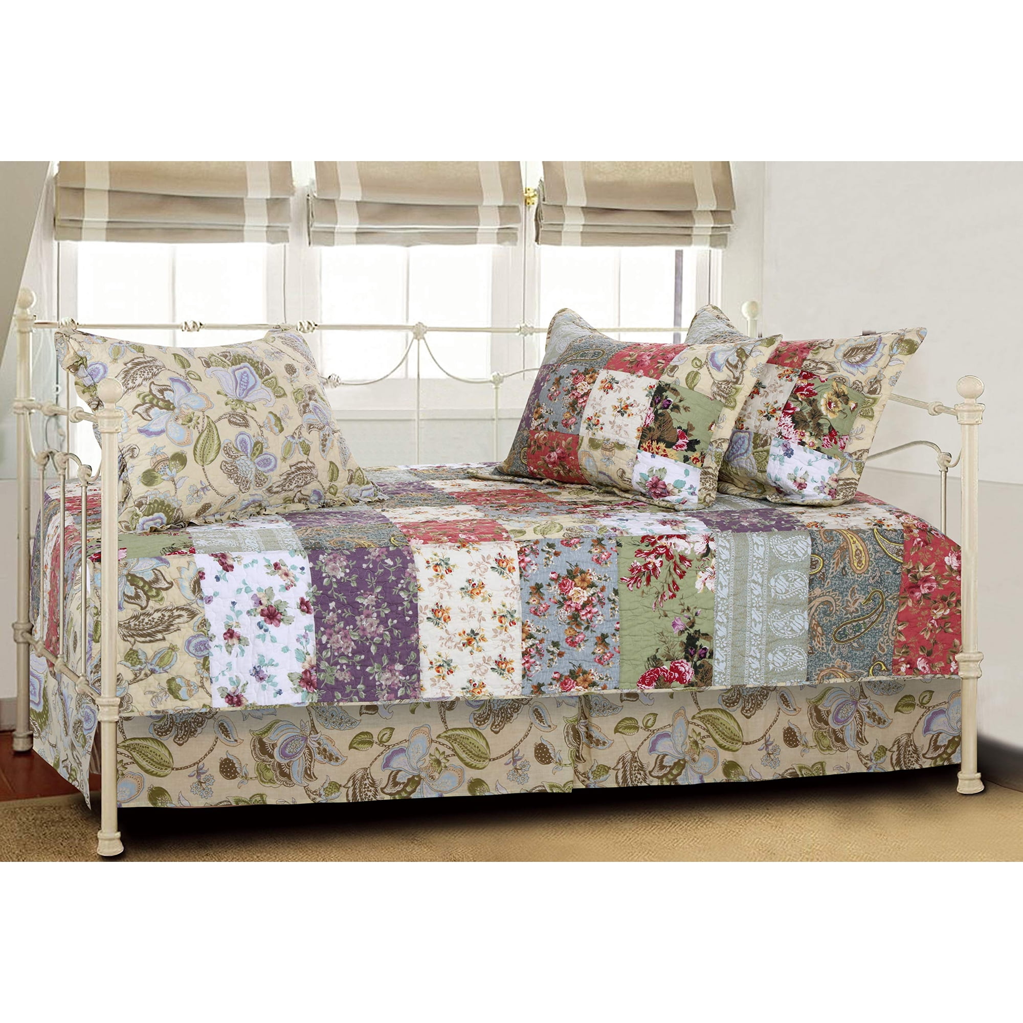 Set De Diván Greenland Home Fashions, 100% Algodón, 5 Piezas