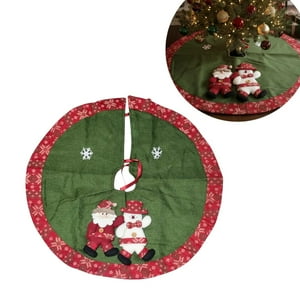 Genérico - Pie De Arbol 60Cm Faldon De Arbol Navideño Decoracion