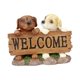 thumbnail image 5 of Estatua De Perro, Divertido Cartel De Bienvenida, Adorno De Jardín Para Jardín, Patio, Balcón, 5 of 5