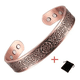 thumbnail image 1 of Pulsera cobre magnética 6 imanes vikingo, 1 of 3