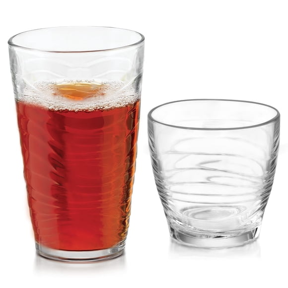 Vasos Libbey 18.1 oz/11.5 oz, juego de 16
