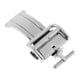 thumbnail image 1 of Correa desplegable de acero inoxidable con cierre desplegable Correa de reloj Hebilla 18 mm, 1 of 5