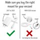 thumbnail image 2 of Soporte de montaje Outlet Holder para Google WiFi Dot Genie, 2 of 9