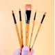 thumbnail image 4 of Set De 10 Pinceles Para Acrílicos Con Estuche Mont Marte Naranja, 4 of 7