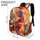 thumbnail image 3 of Hook Honkai: Star Rail-theme Backpack, Campus style schoolbag Bookbag with Adjustable Shoulder Straps And Large Zip Compartment, Unisex Travel Bags.42x30x15cm, 3 of 6