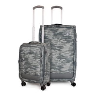 Nautica - Pack 2 Maletas De Tela S+L Barham Gris