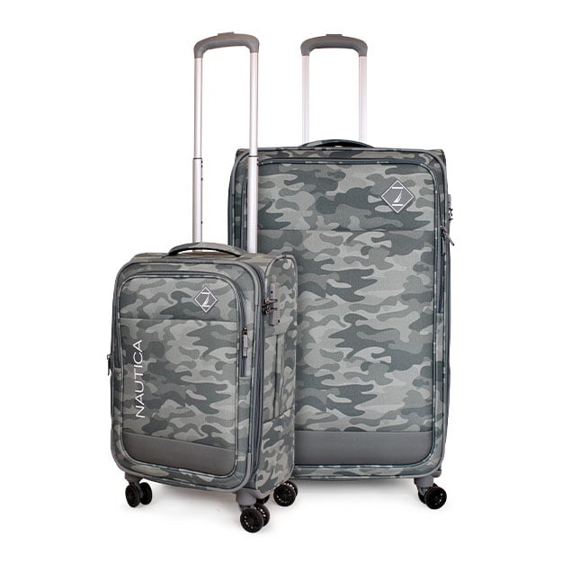 Nautica - Pack 2 Maletas De Tela S+l Barham Gris