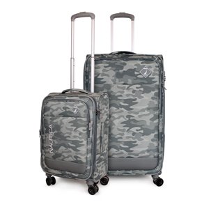 Nautica - Pack 2 Maletas De Tela S+L Barham Gris