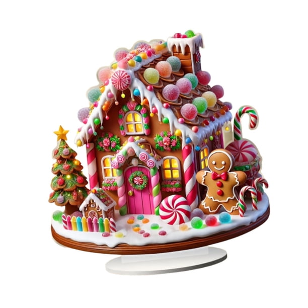 Letrero Acrílico Decorativo Navideño 2D Para Casa, Ideal Para Fiestas, Cumpleaños O Inauguración De Casa. Estilo B.