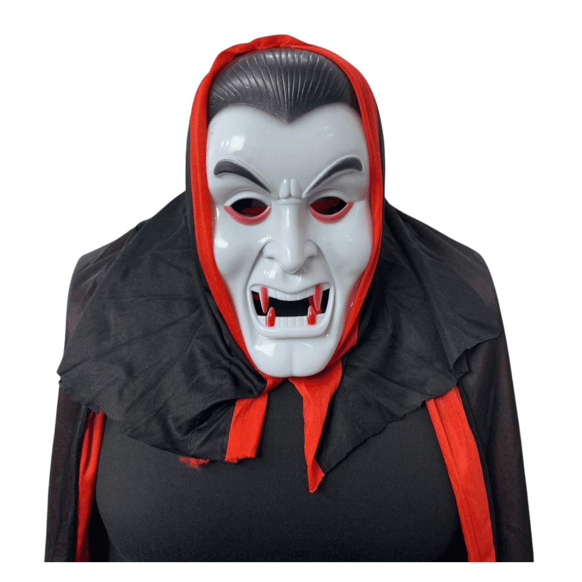 Genérico - Máscara + Disfraz Vampiro Adulto Talla Única Halloween 2025