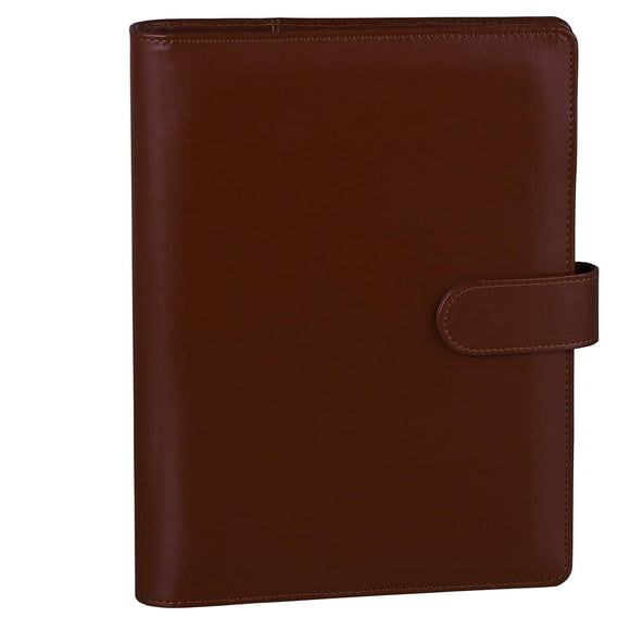 Carpeta Recargable Antner A5 de Cuero PU con 6 Anillos