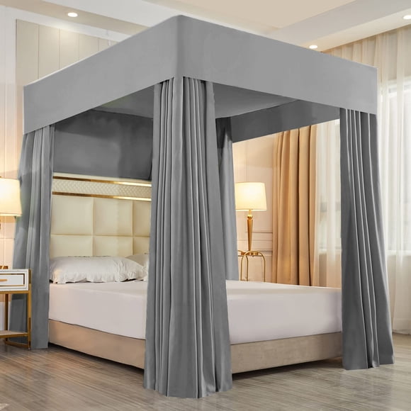 Cortinas de Cama con Dosel Mengersi Mosquitera