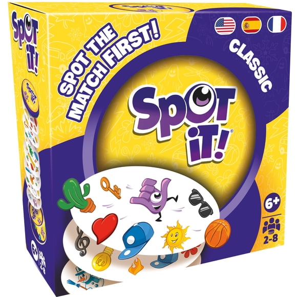 Juego de cartas Zygomatic Spot It! Classic 2024 Refresca a más de 6 años